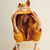 fleece jumpsuit with nala hood - beige;