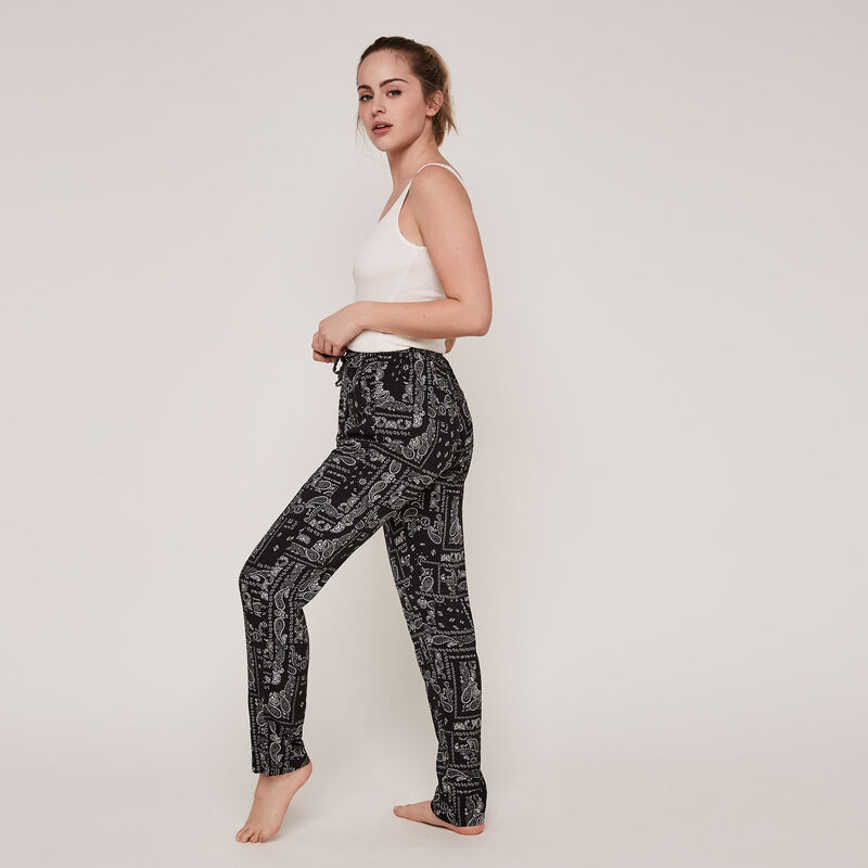 Bandajauniz trousers with bandana print Bandajauniz trousers with bandana print;