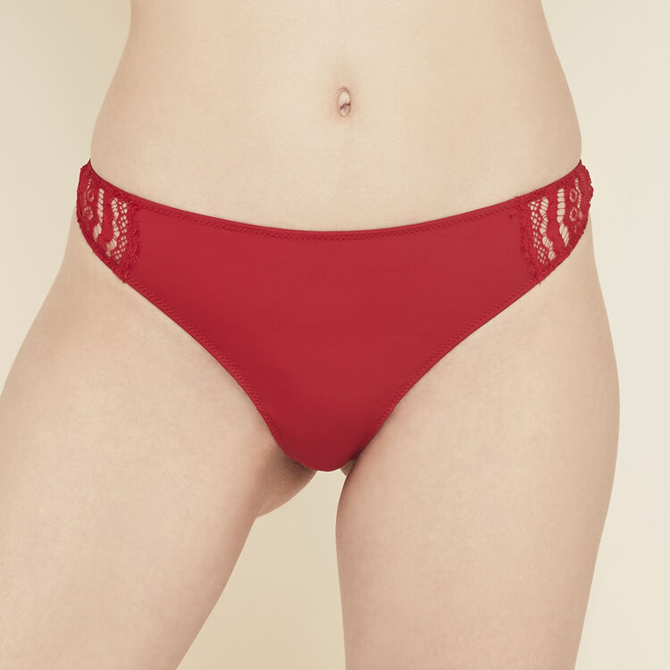 Pushwaviz micro/lace tanga briefs Pushwaviz micro/lace tanga briefs;