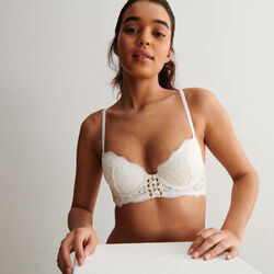 soutien-gorge ampliforme à laçage