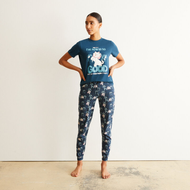 Aristocats short-sleeved pyjama set - blue Aristocats short-sleeved pyjama set - blue;