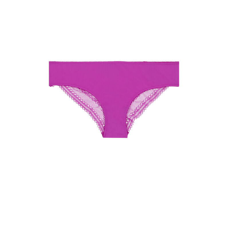 Dual-fabric hipsters - fuchsia pink Dual-fabric hipsters - fuchsia pink;