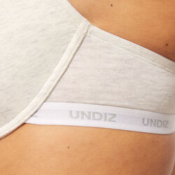 soutien-gorge ampliforme en coton;