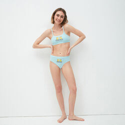 Pikachu cotton bralette;