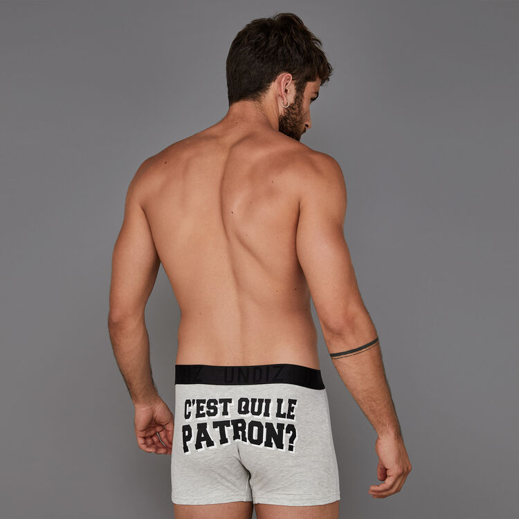 Patroniz grey boxers grey.