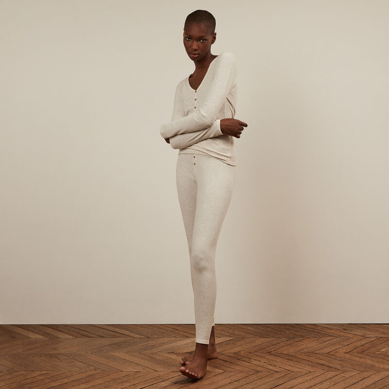 Long-sleeved top - grey Long-sleeved top - grey;