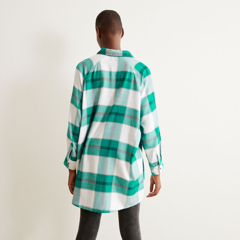 Checked tunic - green Checked tunic - green;