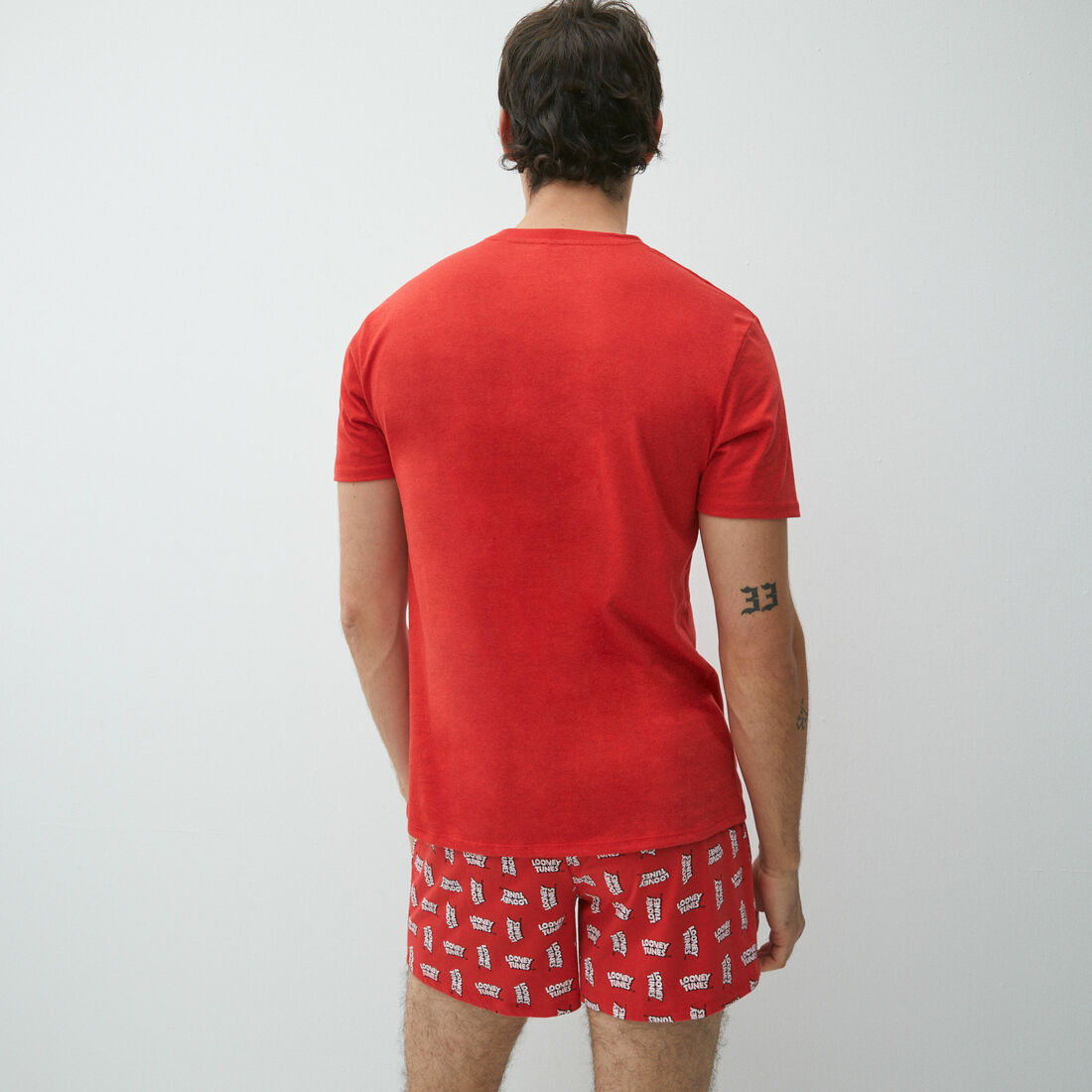 Mario t-shirt and boxer shorts set;