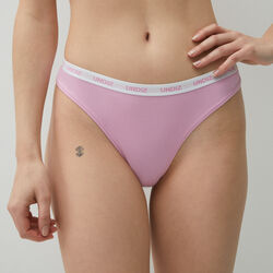 cotton thong;
