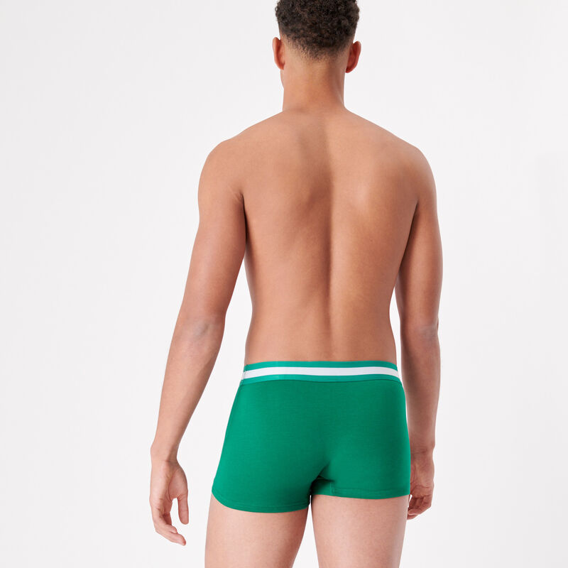 boxer uni en coton;