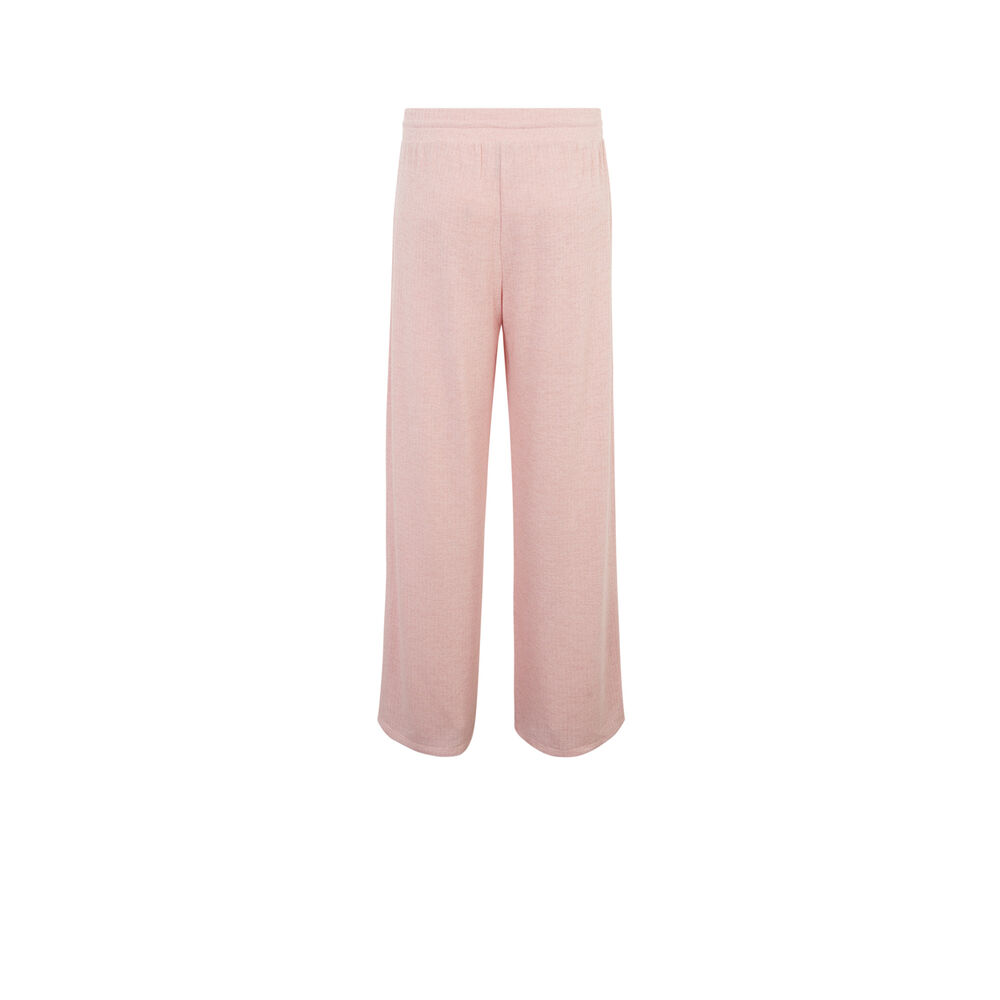 Wide-leg trousers and drawstring - pink pink.