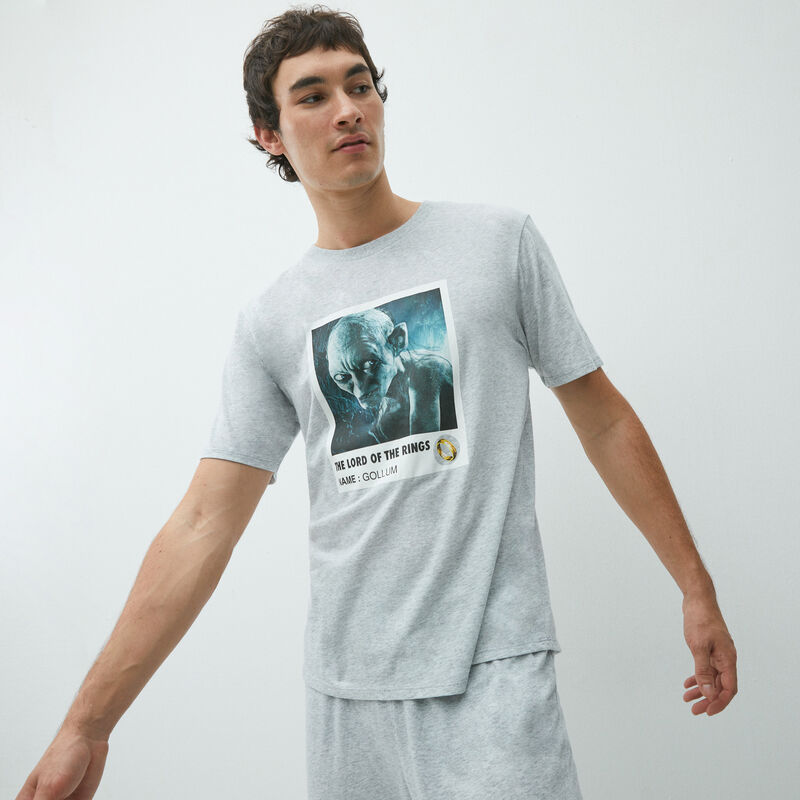 lord of the rings t-shirt and bottoms pyjama set;