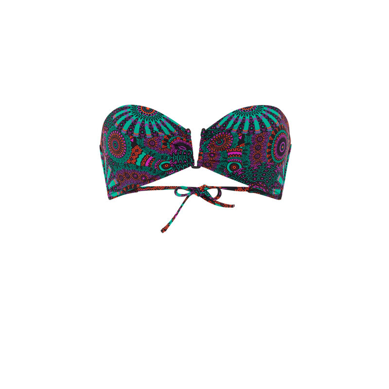 Bandeau bikini top - purple Bandeau bikini top - purple;