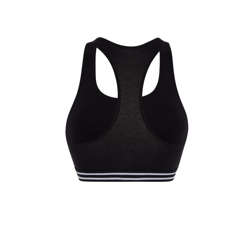 Harry potter house bralette - black black.