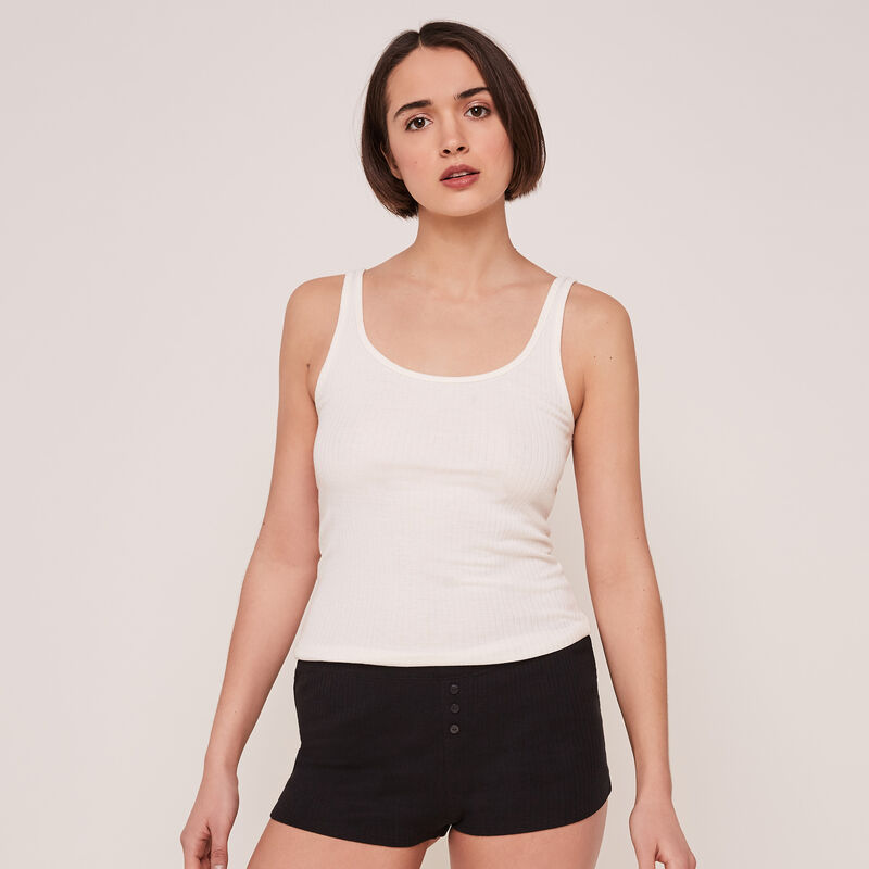 Newdebidiz plain ribbed shorts Newdebidiz plain ribbed shorts;