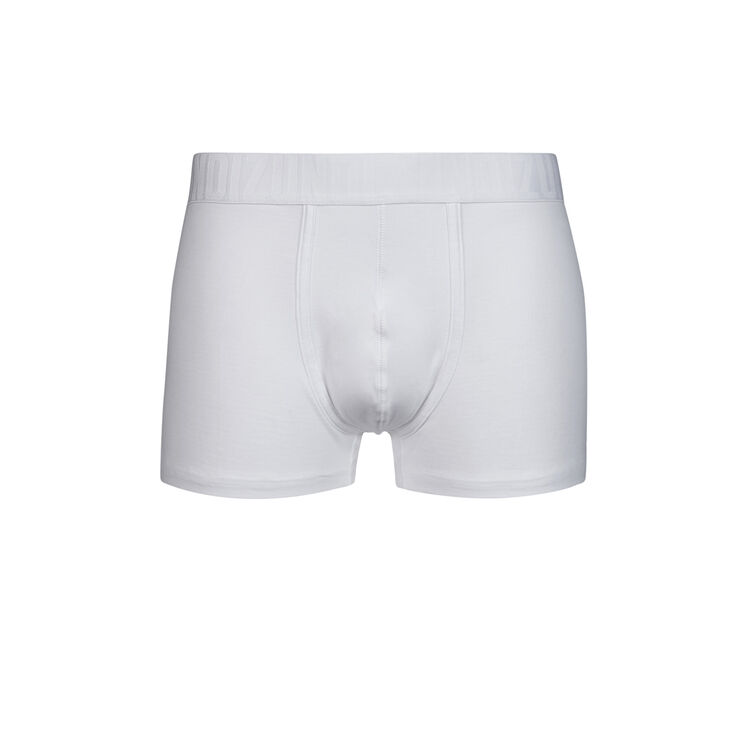 Белые трусы-боксеры oreliz white.