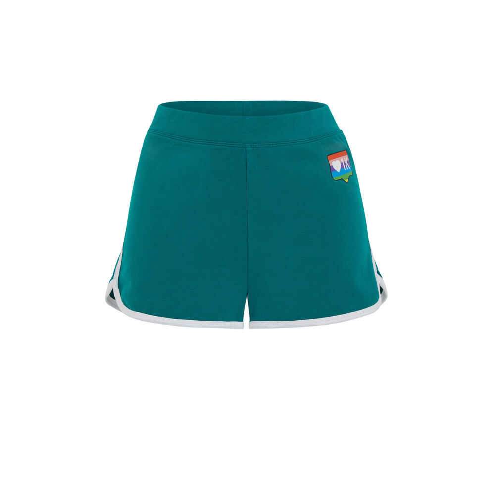 Short shorts with pockets - green green.