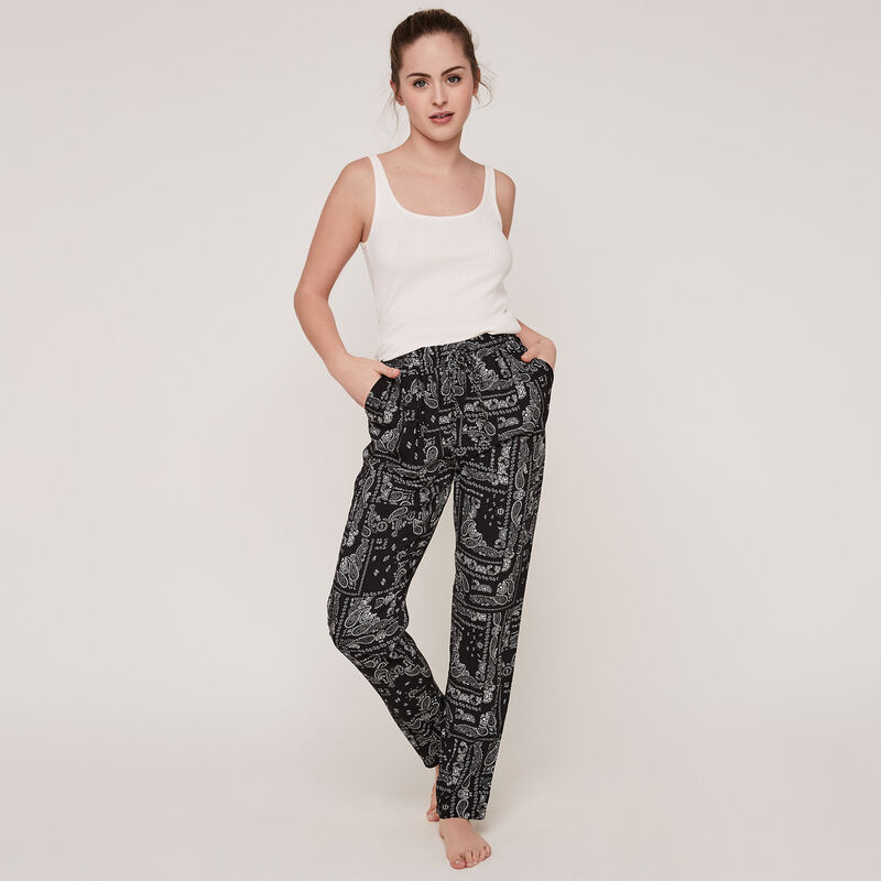 Bandajauniz trousers with bandana print Bandajauniz trousers with bandana print;
