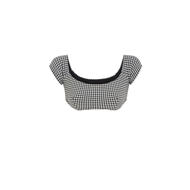 Schwarzes, schulterfreies Bikini-Oberteil Victoriz Schwarzes, schulterfreies Bikini-Oberteil Victoriz;