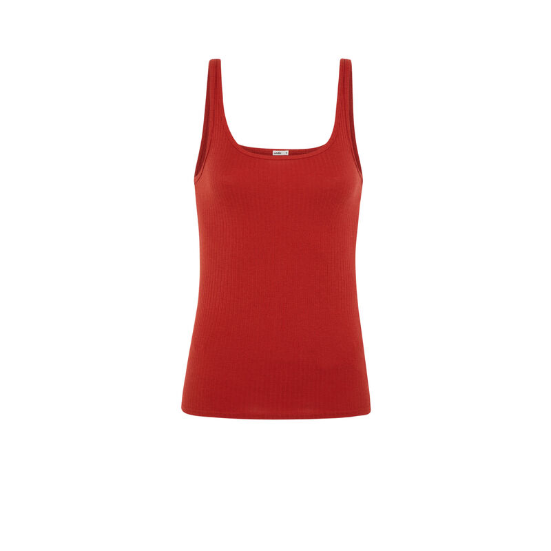 Debidiz red brick tank top Debidiz red brick tank top;