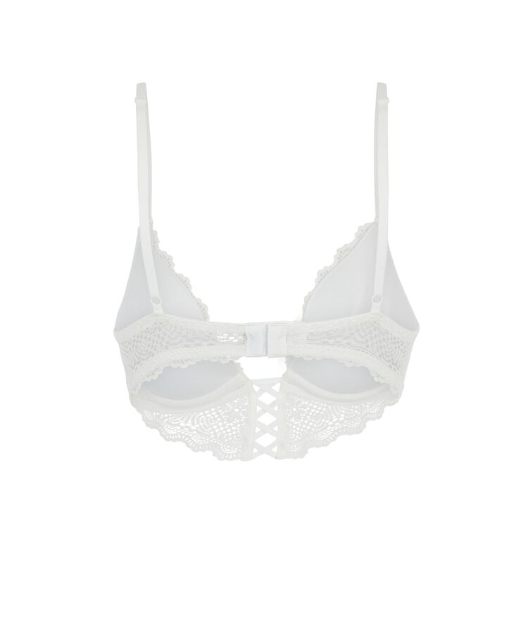 Soutien-gorge push blanc mahaliz blanc.