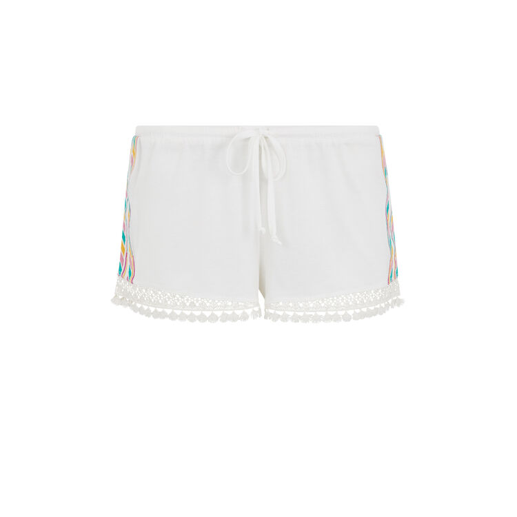 Futurbestiz white shorts white.