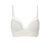 Crossover strap push-up bra - off-white;