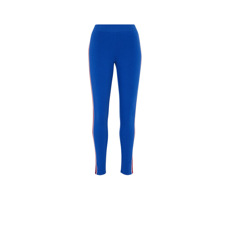 Striped leggings - blue Striped leggings - blue;