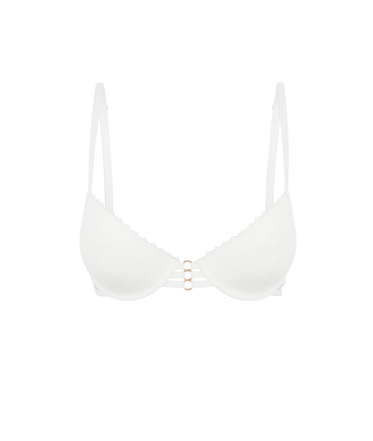 Triasiz lace push-up bra white.