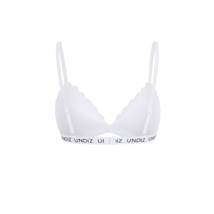 Laciz white triangle bra Laciz white triangle bra;