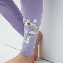 Bugs Bunny print trousers;
