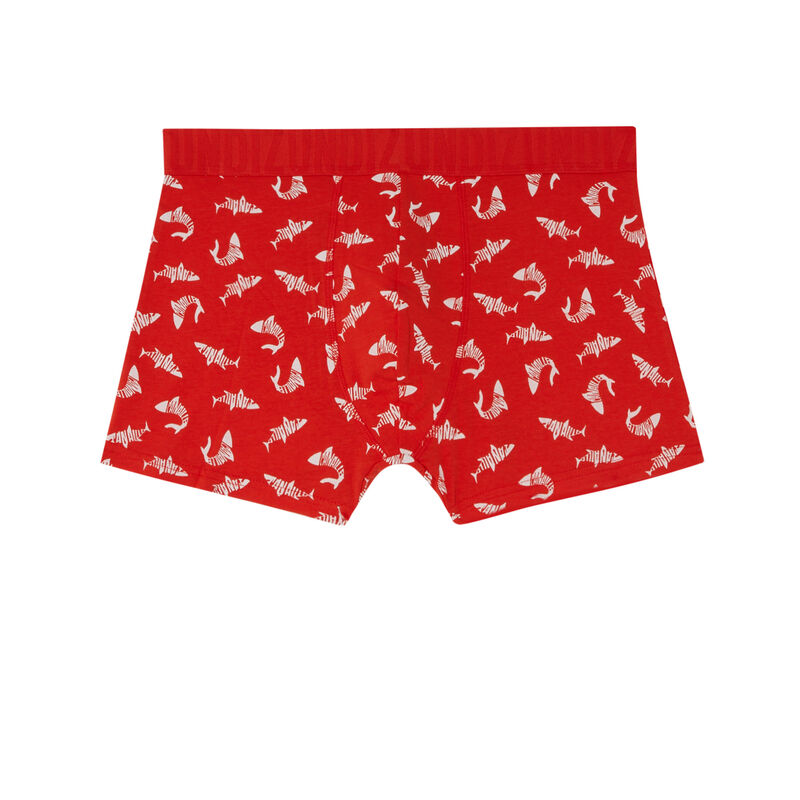 shark boxers - red shark boxers - red;
