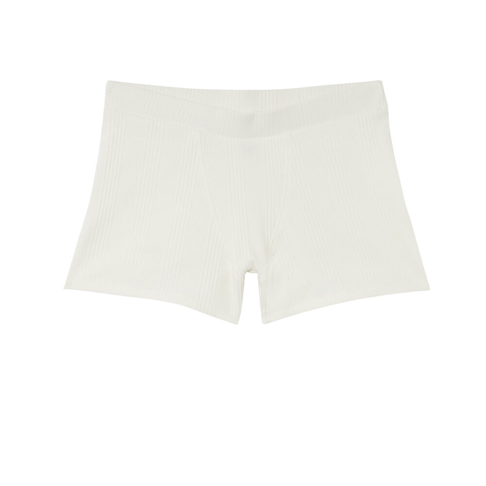 Plain jersey unisex shorts - beige beige.