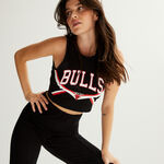Chicago Bulls crop tops - black