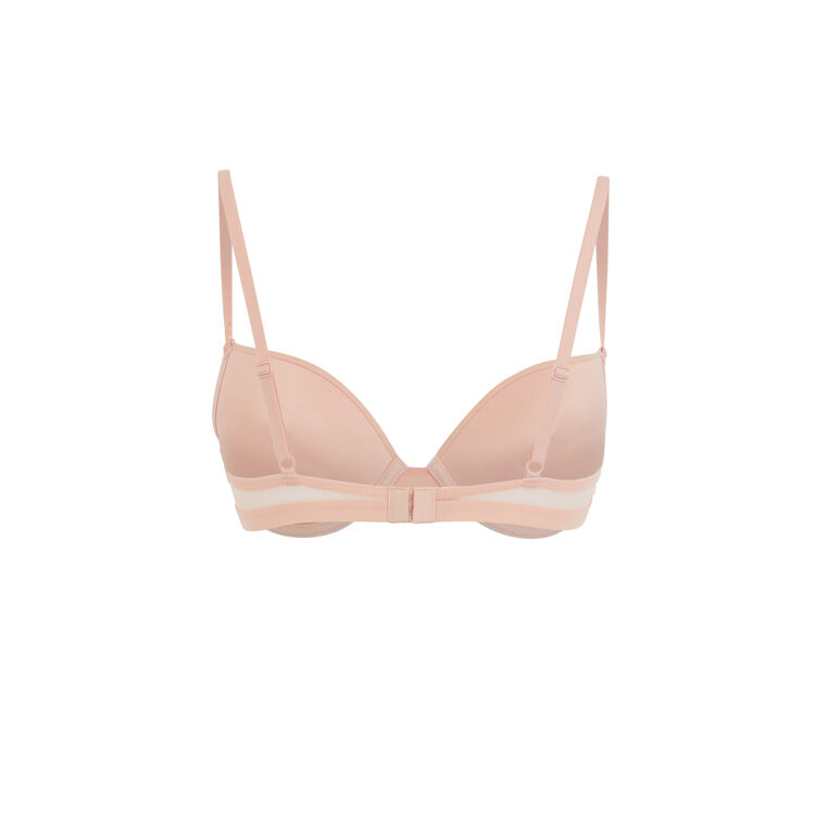 Różowy biustonosz push-up cupiniz pink.