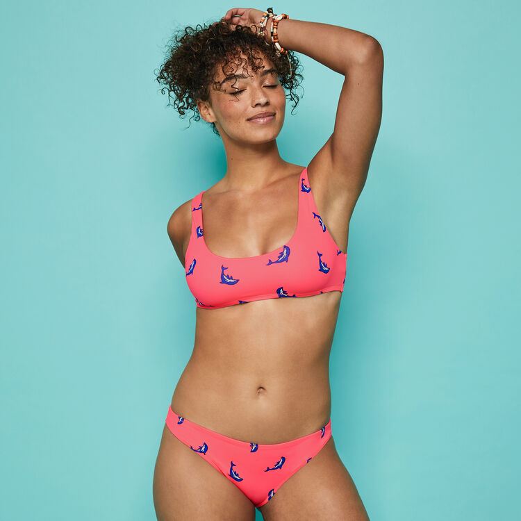 Jaskraworóżowy neonowy dół do bikini flipperiz Jaskraworóżowy neonowy dół do bikini flipperiz;