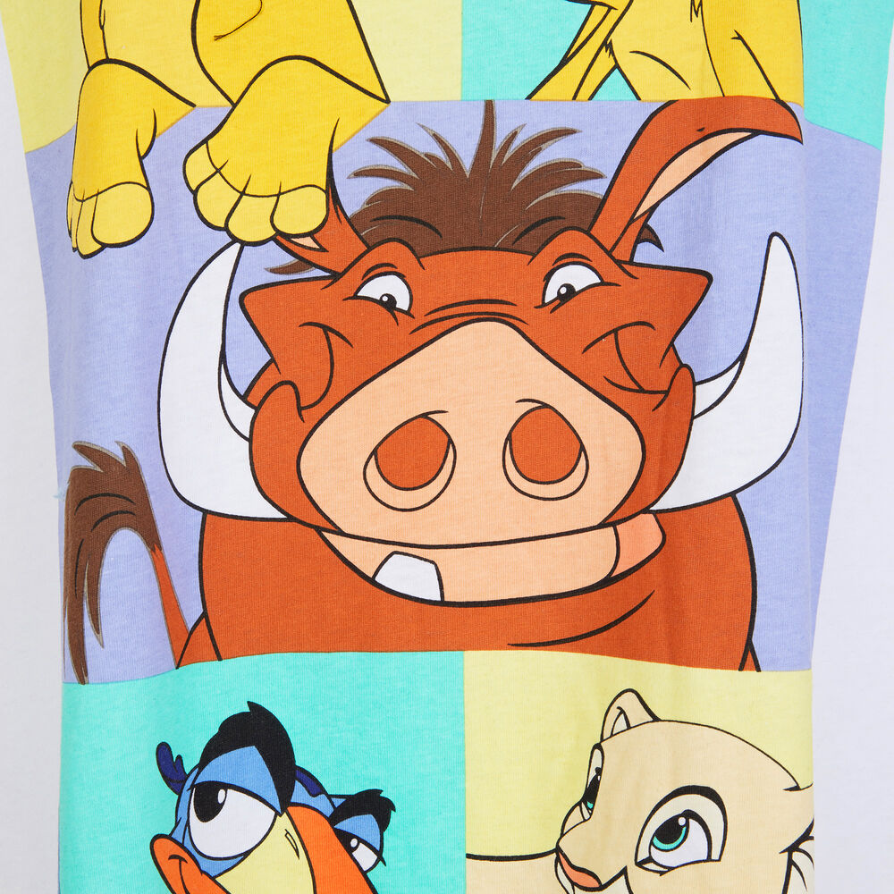 The lion king short-sleeved tunic - white white.