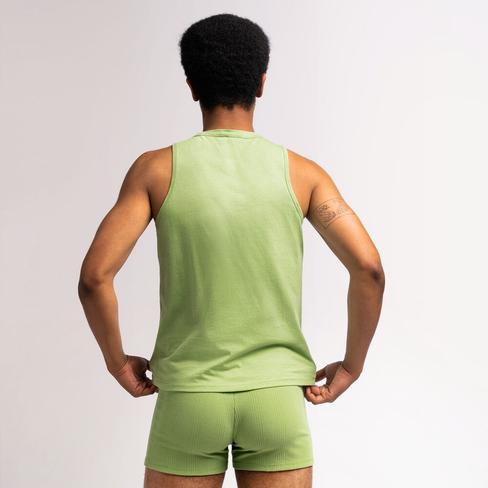 Unisex jersey vest - green green.