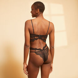 lace tanga ;