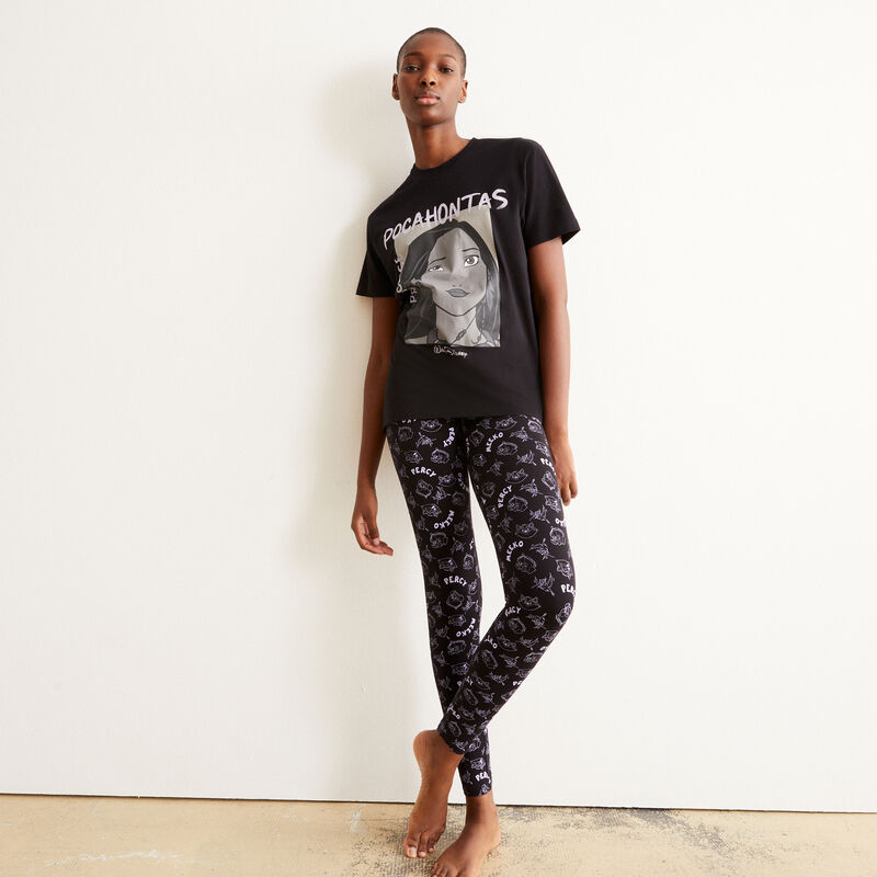 Pocahontas short-sleeved pyjama set - black Pocahontas short-sleeved pyjama set - black;