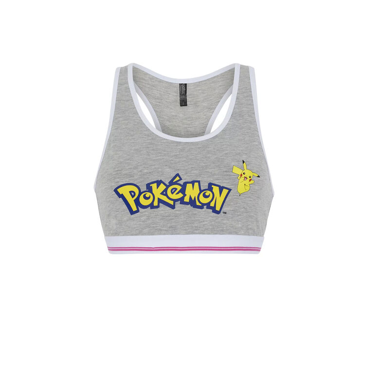 POKEKACHIZ GREY BRA POKEKACHIZ GREY BRA;