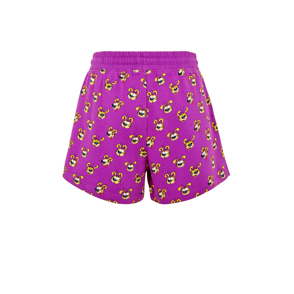 Short imprimé marsupilami - fuchsia fuchsia.