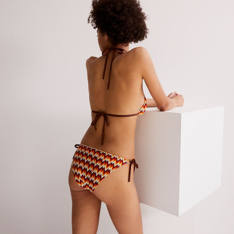 crochet bikini briefs - multicoloured crochet bikini briefs - multicoloured;