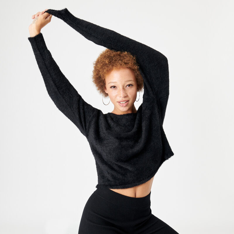 reversible knitted jumper;