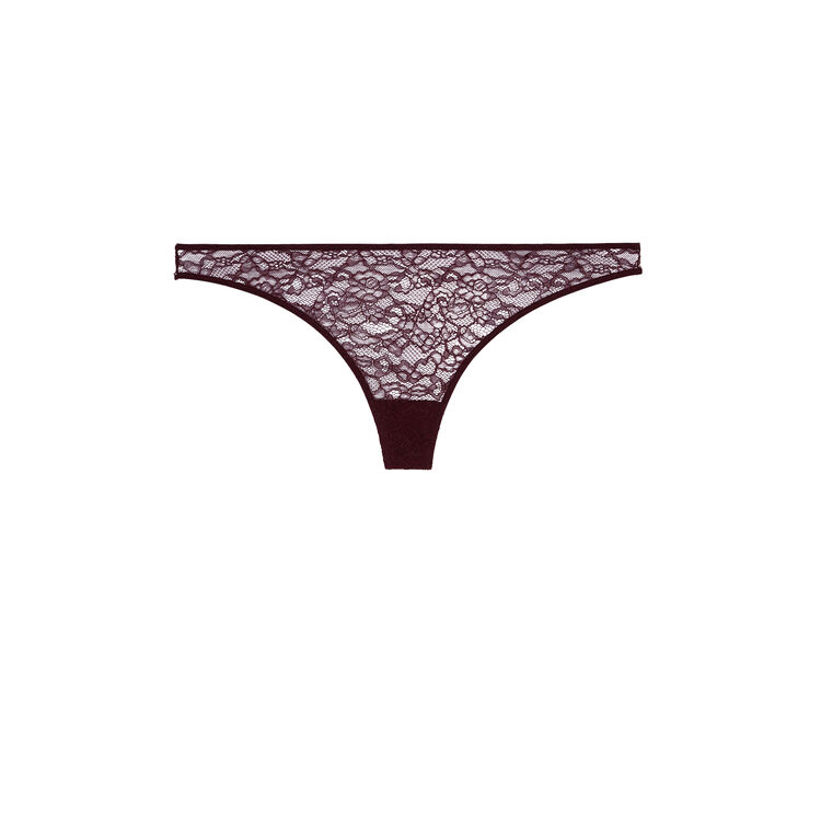 Everydayiz burgundy tanga red.