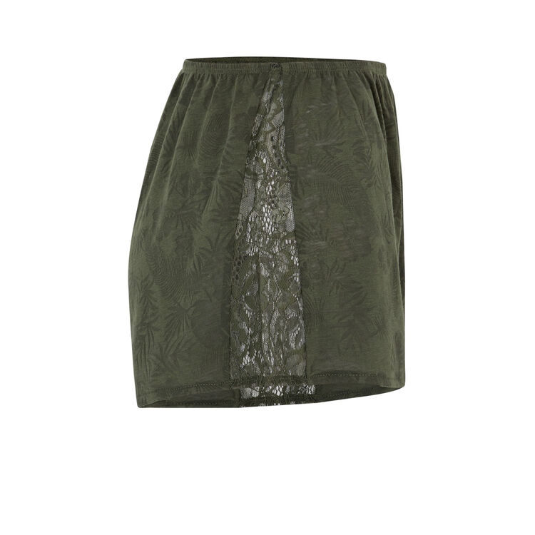 Шорты цвета хаки tropaliz green.