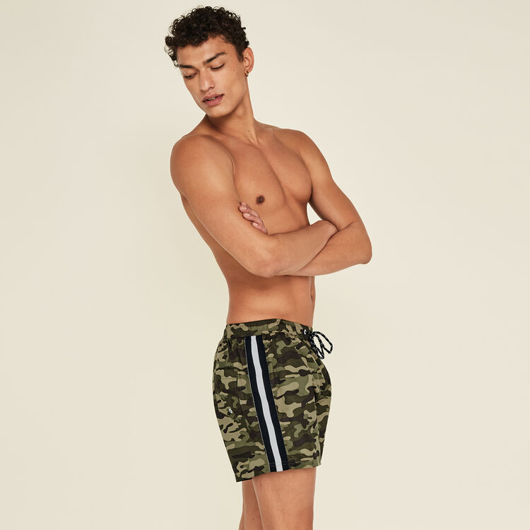 Szorty kąpielowe khaki camorayiz green.