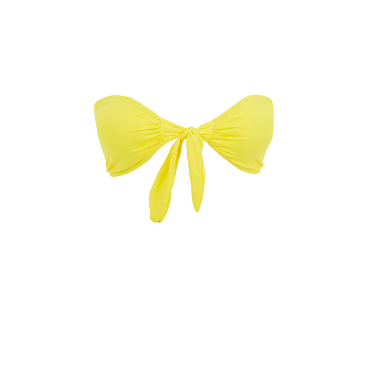 Sexyknotiz yellow bikini top yellow.