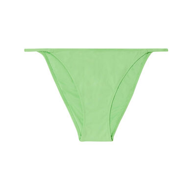 gładki dół do bikini - zielony;