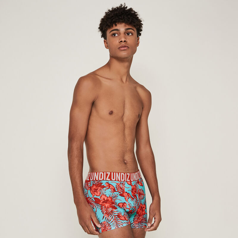 Microfleece print boxers - red Microfleece print boxers - red;